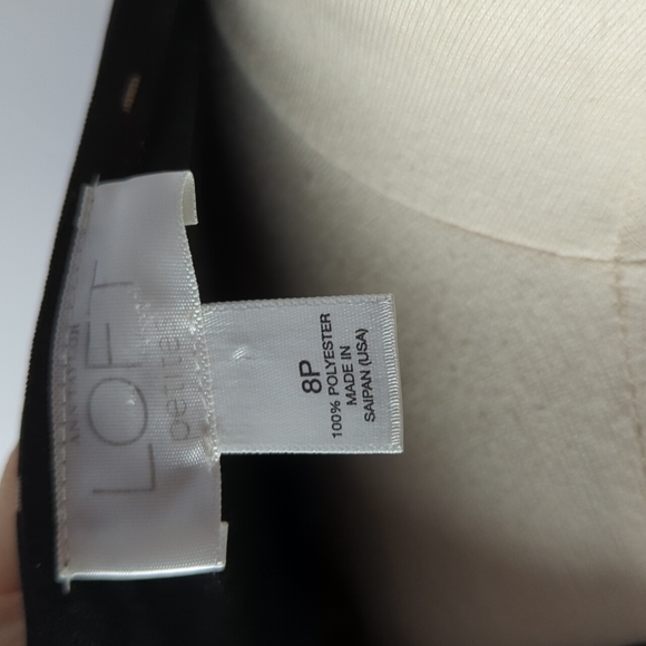 Ann Taylor LOFT polka dot wrap dress. Size 8P - Picture 6 of 8